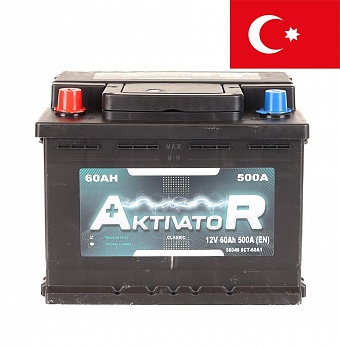   AKTIVATOR Classic 6CT 60Ah L+ 500A EN 240x175x189 . . L2